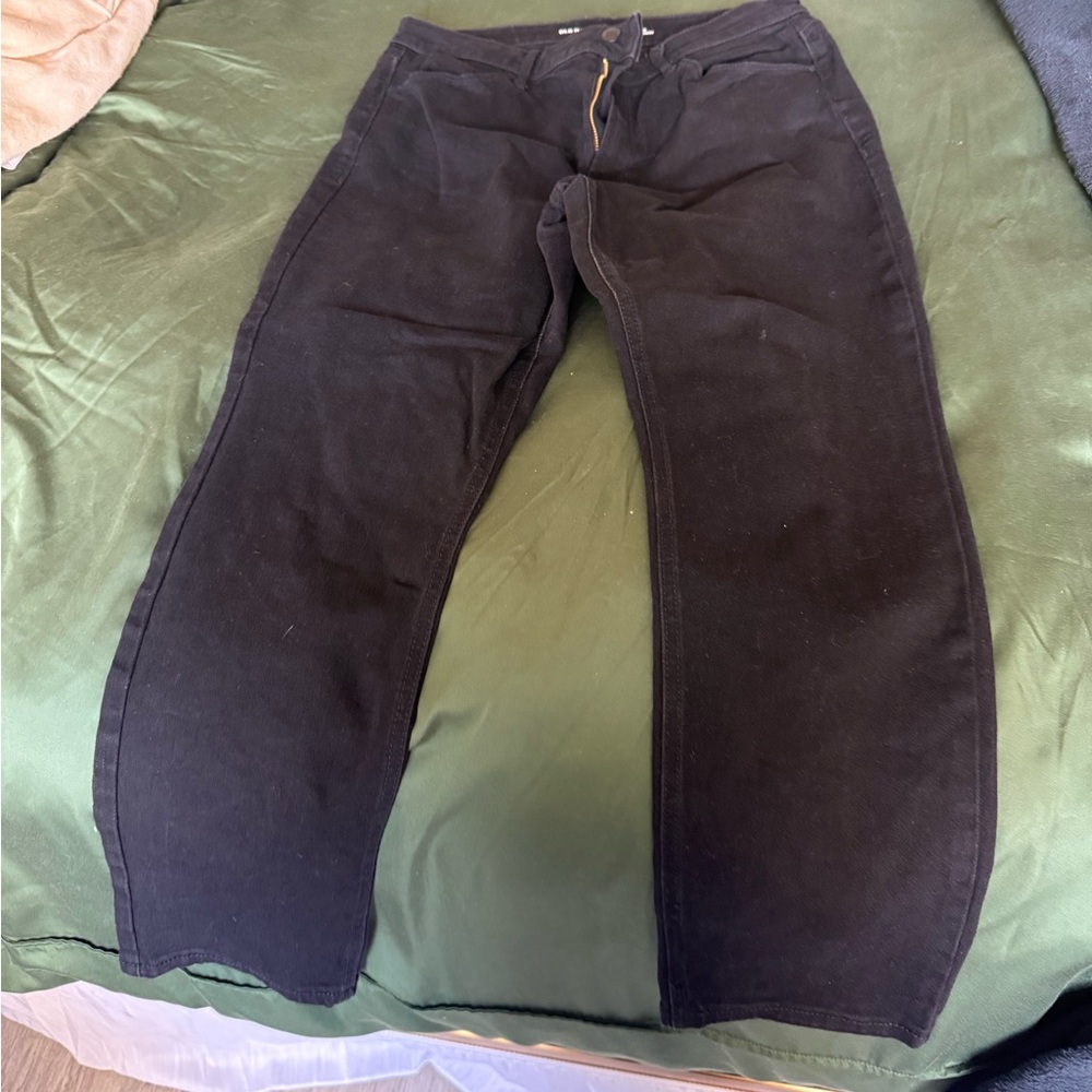 Old Navy Black High-Rise Jeans